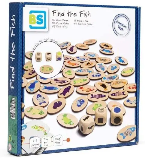 Juego de acción y reflejos encuetra el pez - Buiten Speel