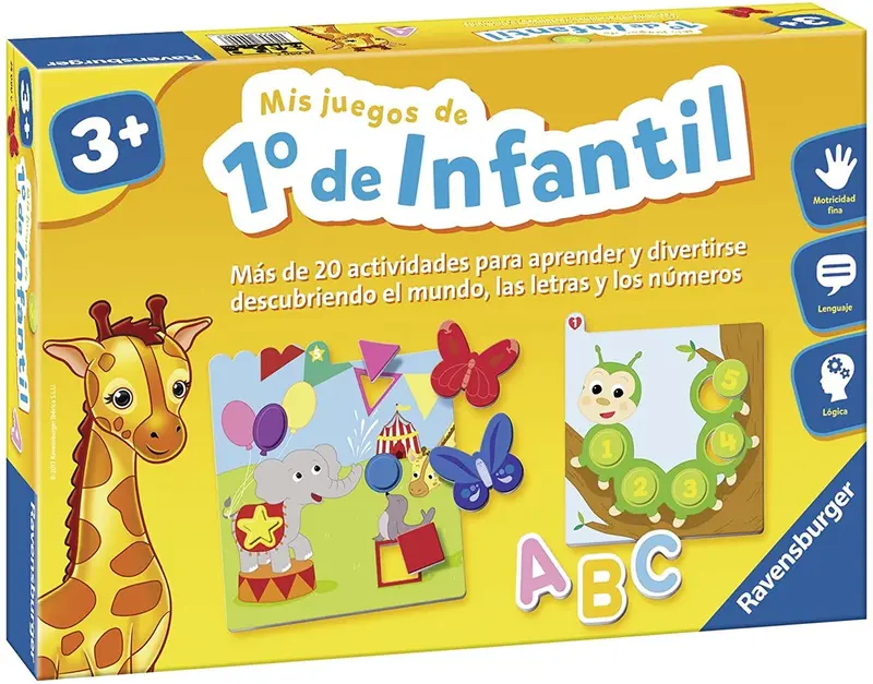 Juego de actividades para niños de 1º de infantil - ravensburger