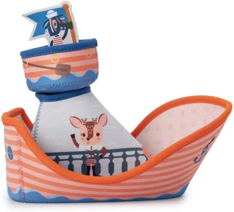 Juego de baño Barco Pirata Jack el León - Lilliputiens 83504