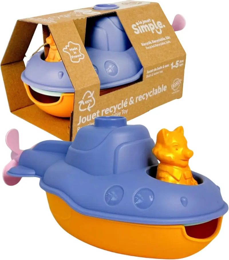 Juego de Baño - Submarino 2 en 1 Azul - Le Jouet Simple
