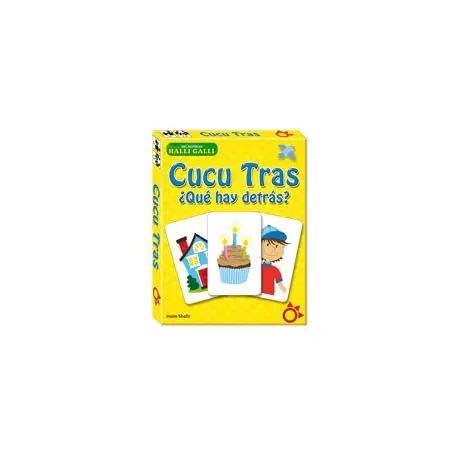 Juego de cartas Cucu Tras ¿Qué hay detrás?
