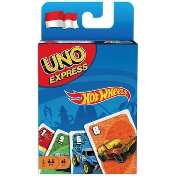 Juego de Cartas Hot Wheels UNO Express
