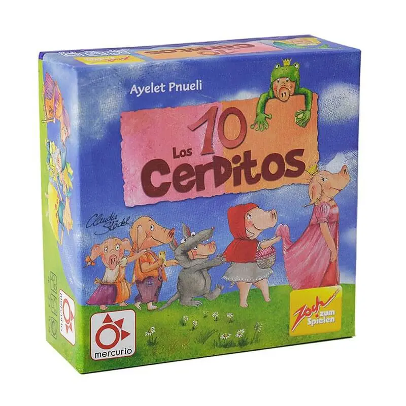 Juego de cartas - Los 10 Cerditos