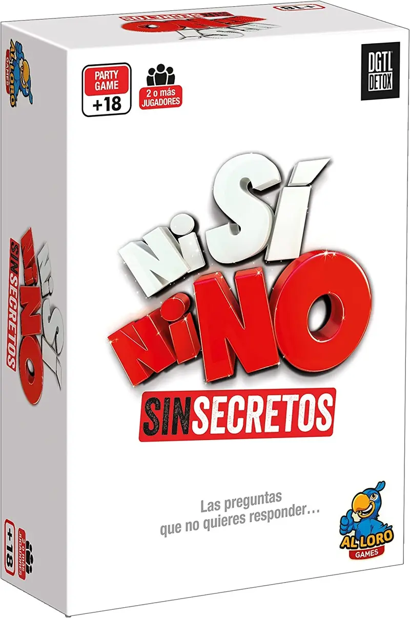 Juego de cartas, ni si ni no sin secretos - Ludilo 678414