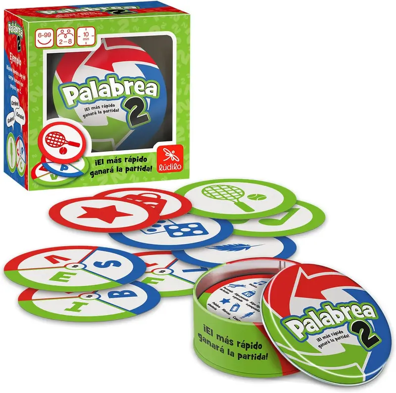 Juego de cartas Palabrea 2 - Ludílo