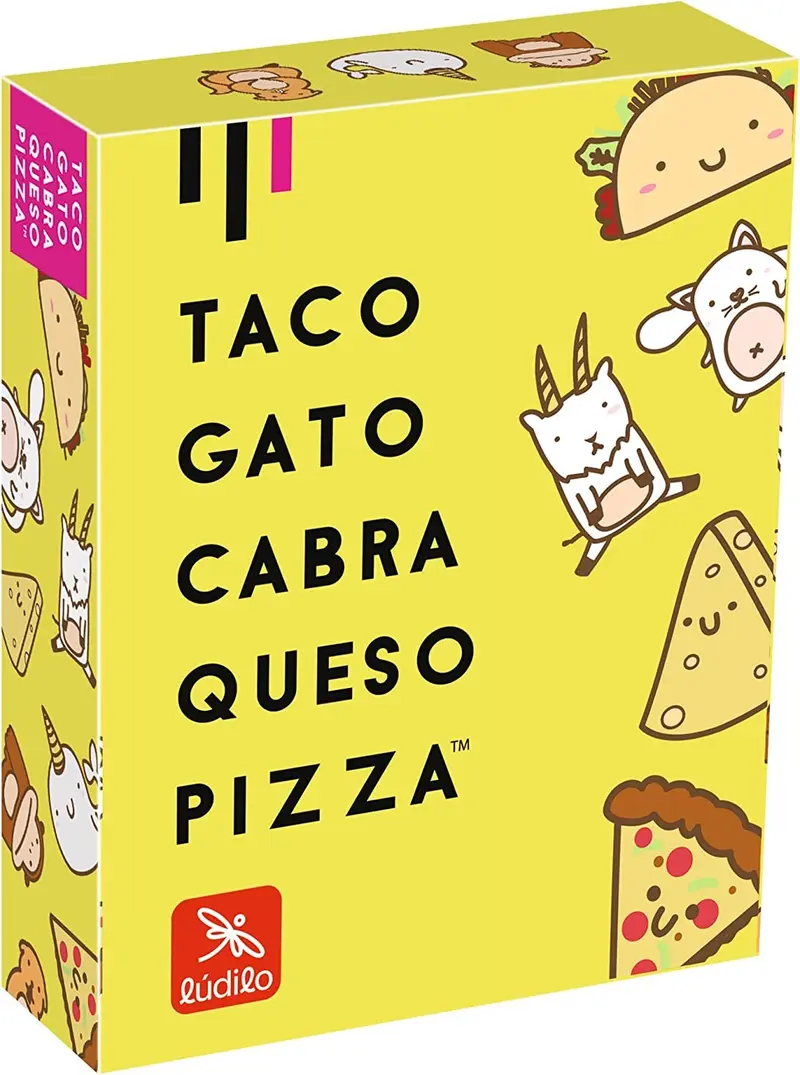 Juego de cartas Taco, gato, cabra, queso, pizza - Ludilo 80909