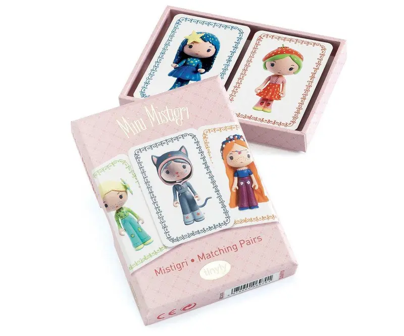 Juego de Cartas Tinyly Mini Mistigri - Djeco