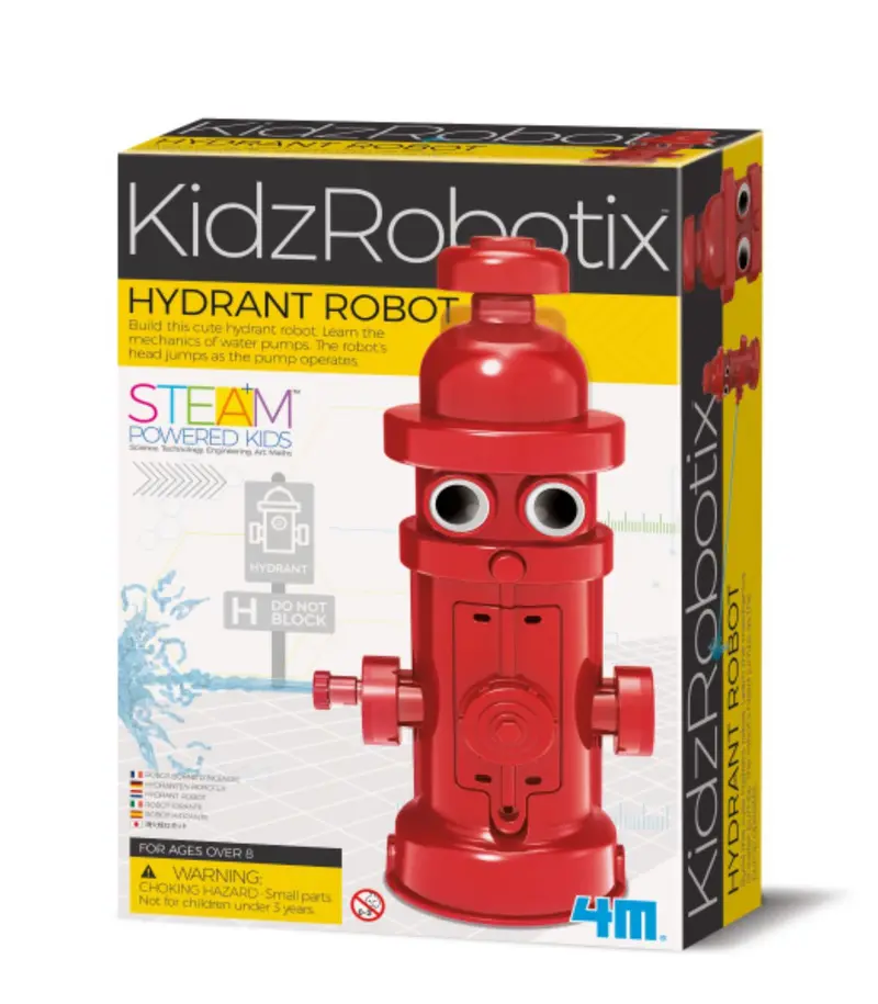 Juego de Ciencia - Bomba de Agua - Hidrant Robot - 4M
