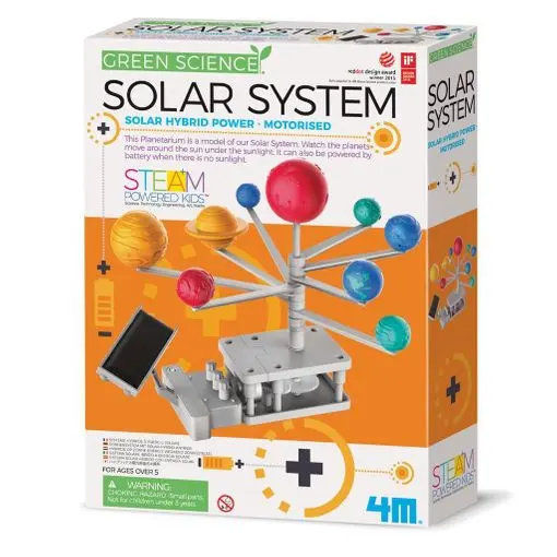 Juego de Ciencia - Sistema Solar Híbrido con Energia Solar - Solar System - 4M