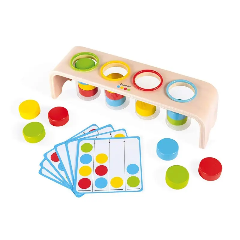 Juego de Clasificación de Colores y Formas Janod J05066