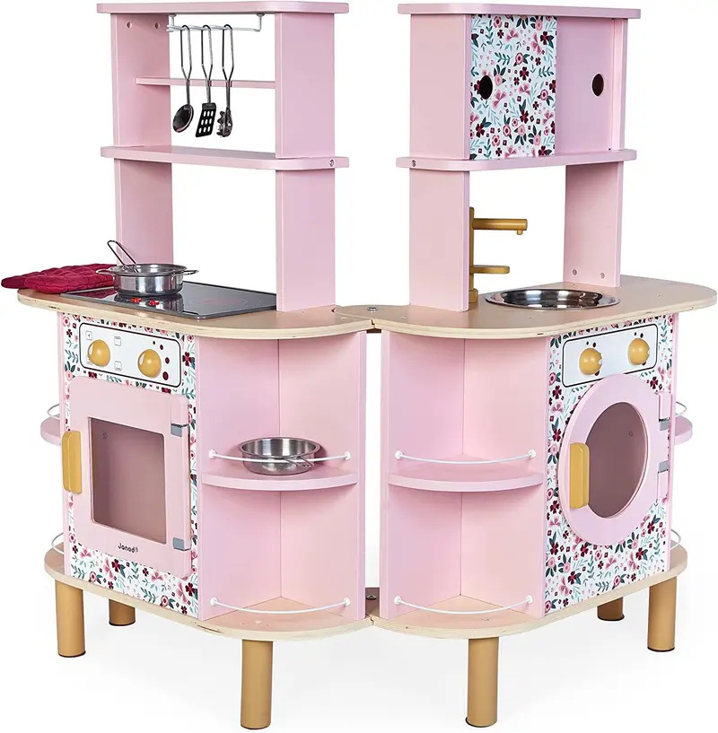 Juego de cocina en madera con luz y sonido twist - Janod J06616