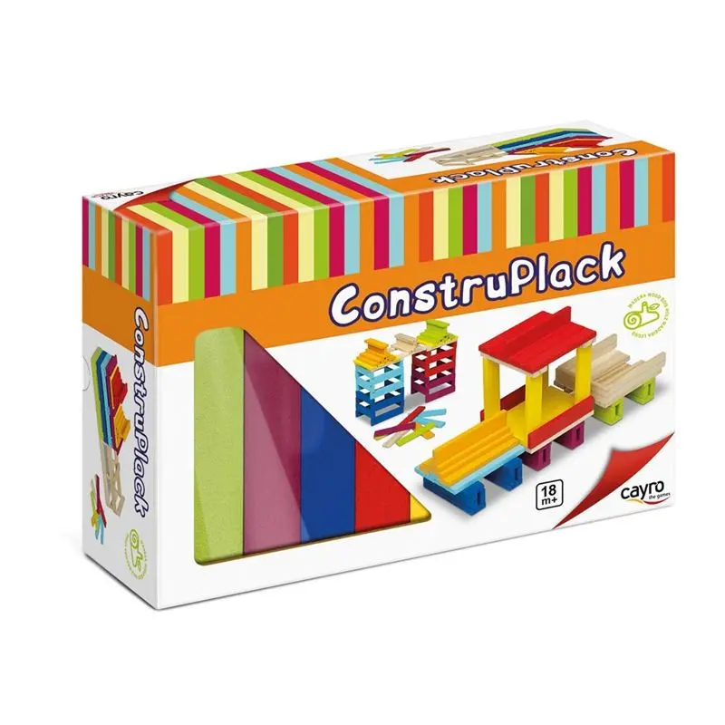 Juego de construcción Construplack - Cayro 872 montessori
