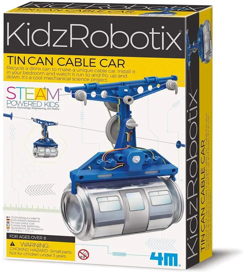 Juego de construcción tin can cable car - 4M (004M3358)