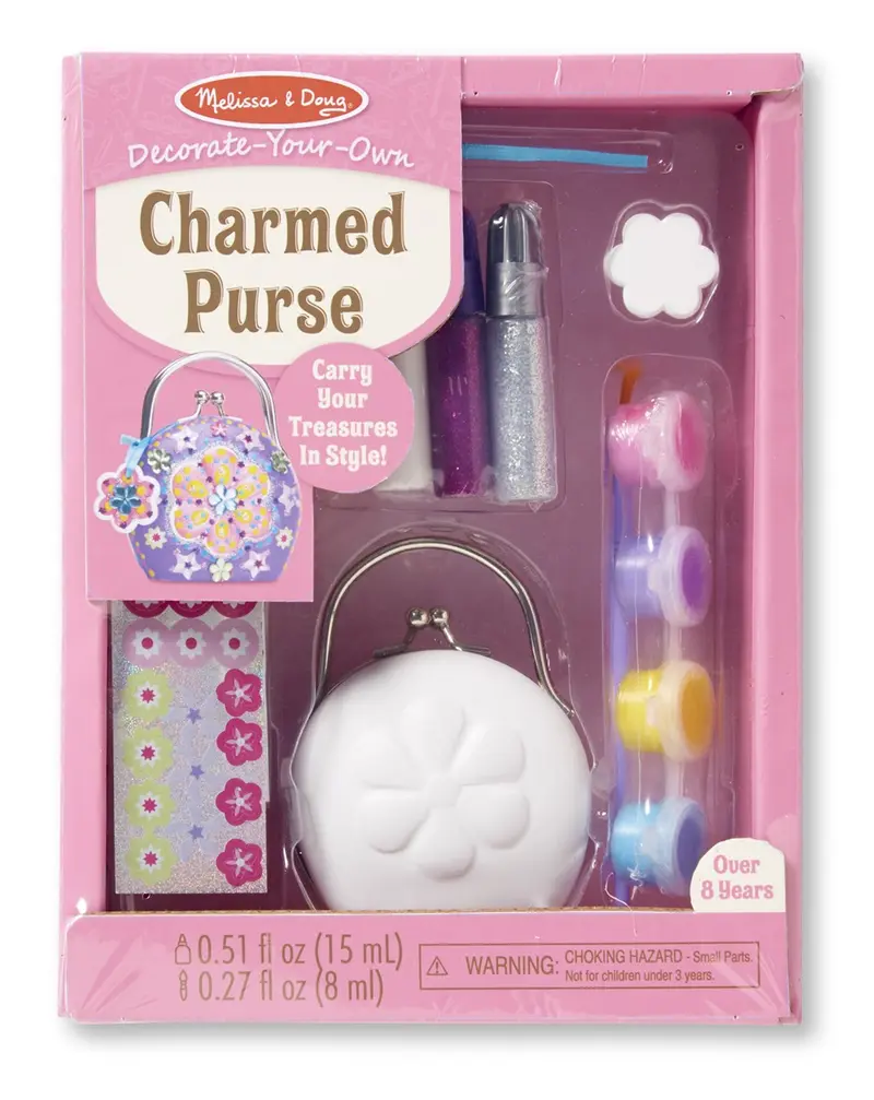 Juego de creatividad, decora a tu gusto bolso - melissa & doug