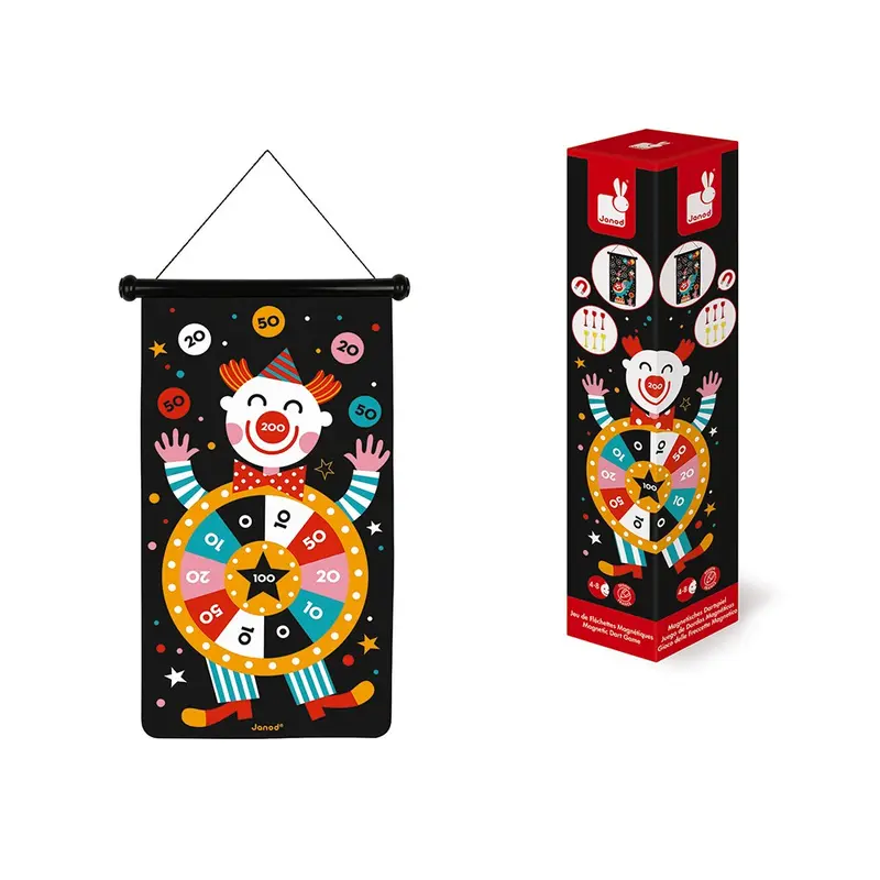 JUEGO DE DARDOS MAGNETICOS "CIRCO" - Janod J02074