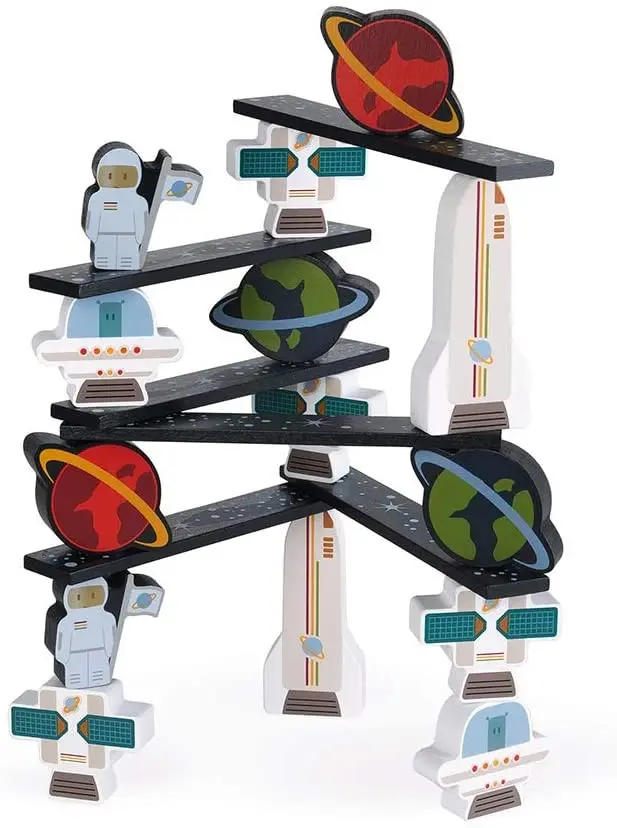 Juego de equilibro en madera espacio - Janod J08084