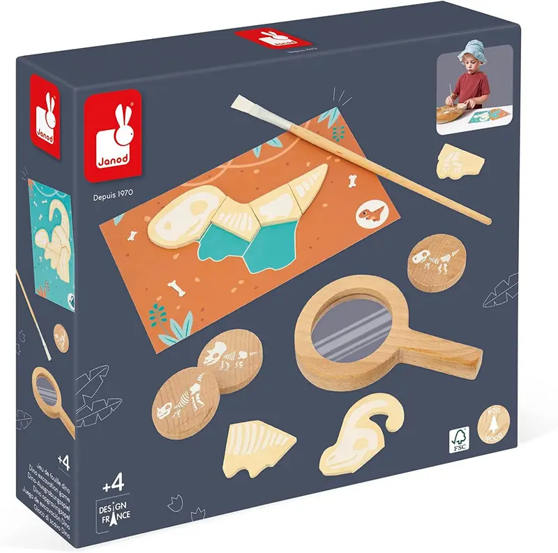 Juego de excavación de dinosaurios - Janod J05832