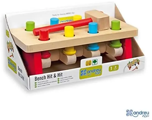 Juego de golpear Banco pica y pica - Andreu Toys 16322