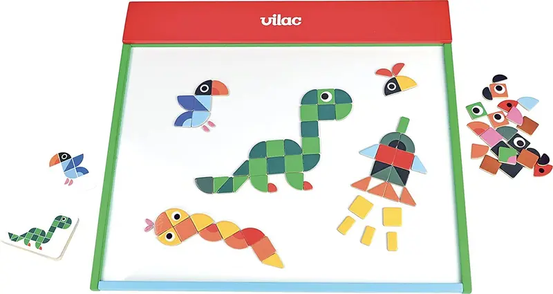 Juego de Imanes Cramagnetic Vilac | Tablero Magnético XL | +3 Años