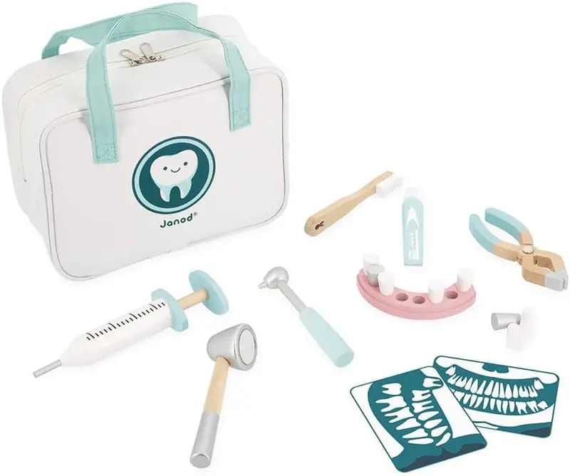 Juego de Imitación Maletín de Dentista - Janod 06550