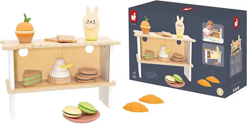 Juego de imitación para niños Puesto de Pastelería - Janod J06557