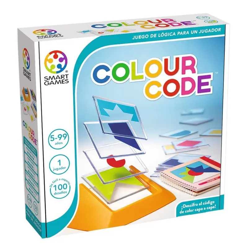 Juego de lógica colour code - smartgames sg090es