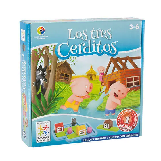 JUEGO de Lógica - Los Tres Cerditos