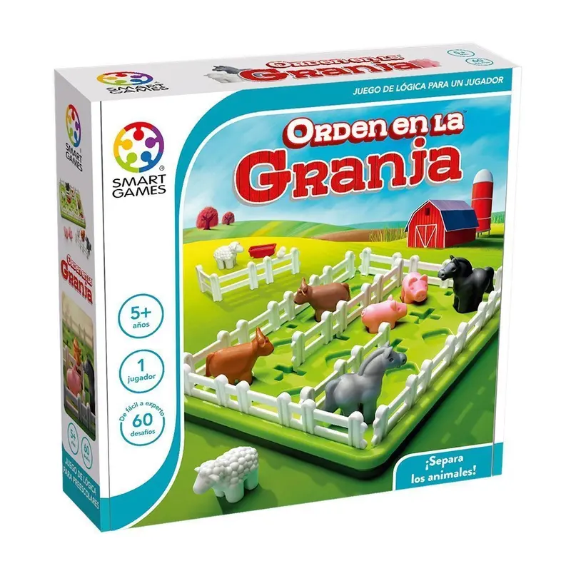 Juego de Lógica Orden en la Granja - Smart game SG091