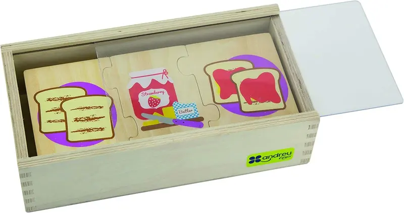 Juego de Lógica - Puzzle de Secuencias - Andreu Toys 16160A