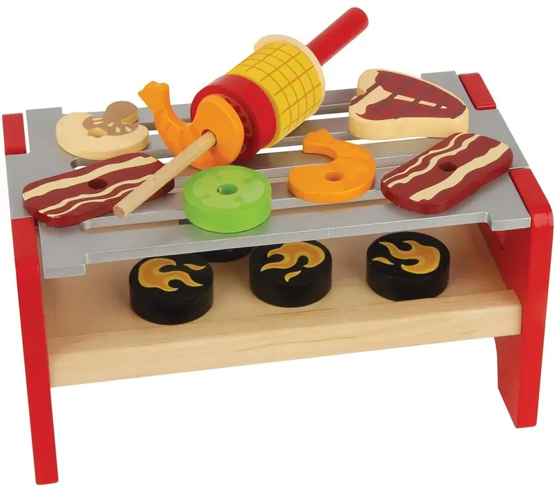 Juego de madera parrilla comida japonesa - Stephen Joseph
