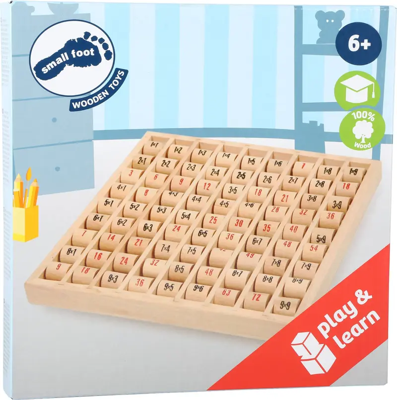 Juego de madera tabla de multiplicar - Small foot