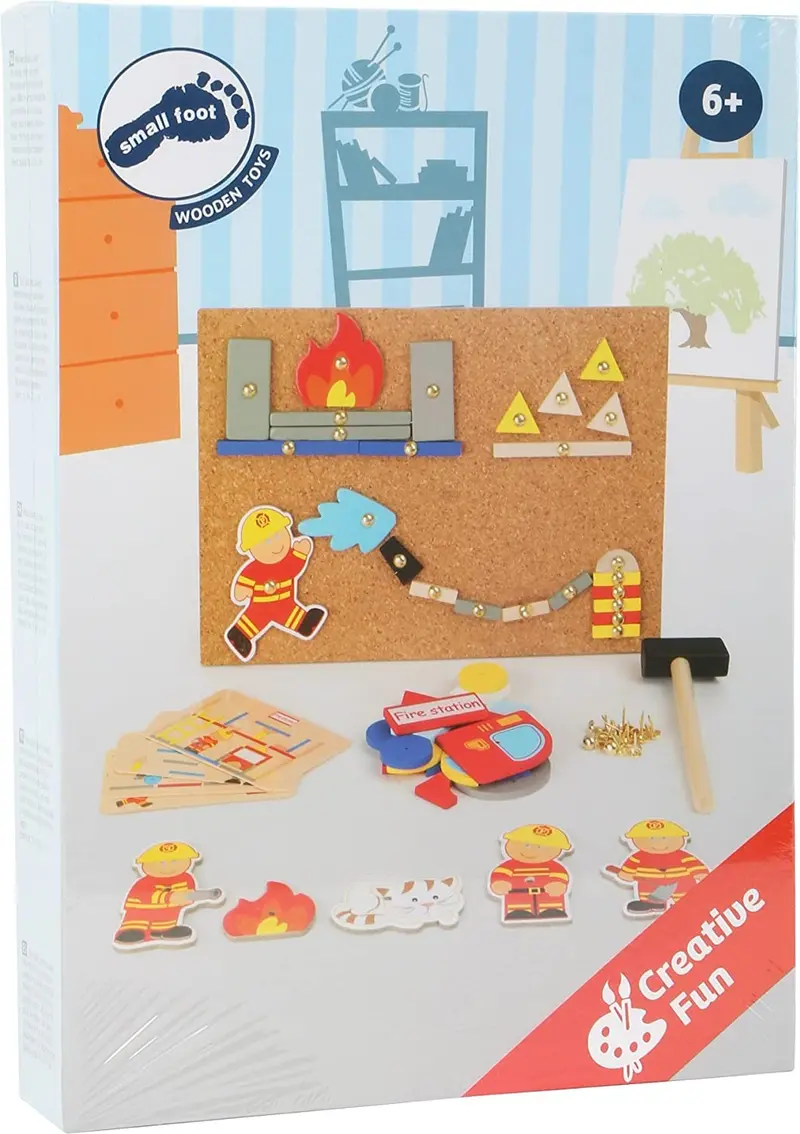 Juego de martillo bomberos - Small foot 10581