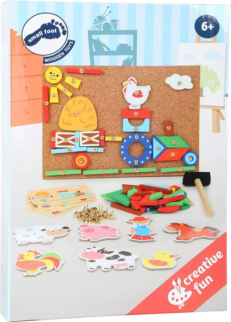 Juego de martillo la granja - Small foot 10228