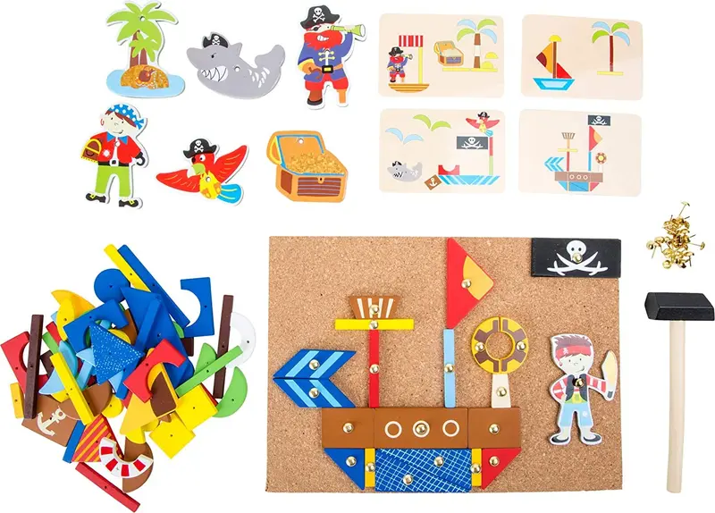 Juego de martillo piratas - Small foot 10226