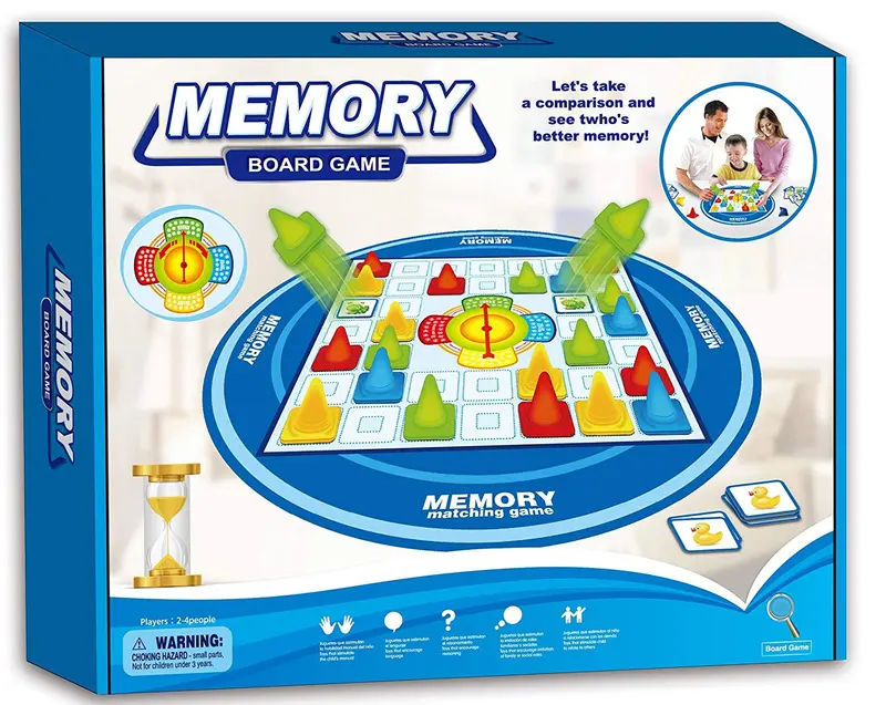 Juego de memoria, destapa y gana