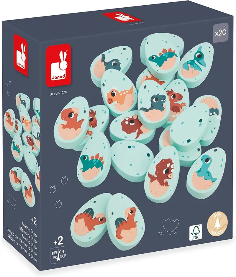 Juego de memoria Dino - Janod J05826
