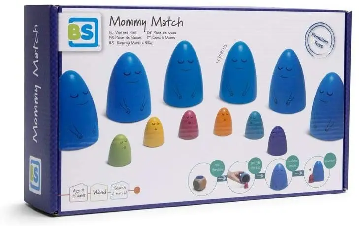 Juego de memoria encontrar a mama - Buiten Speel