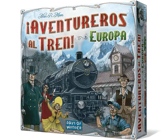 Juego de mesa ¡Aventureros al Tren! Europa