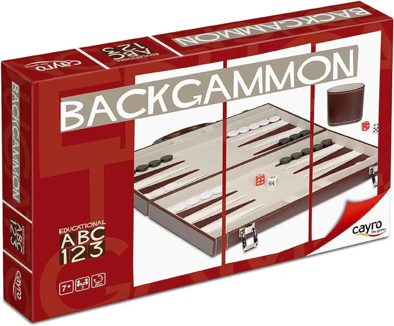 Juego de Mesa Clásico Backgammon - Cayro 709