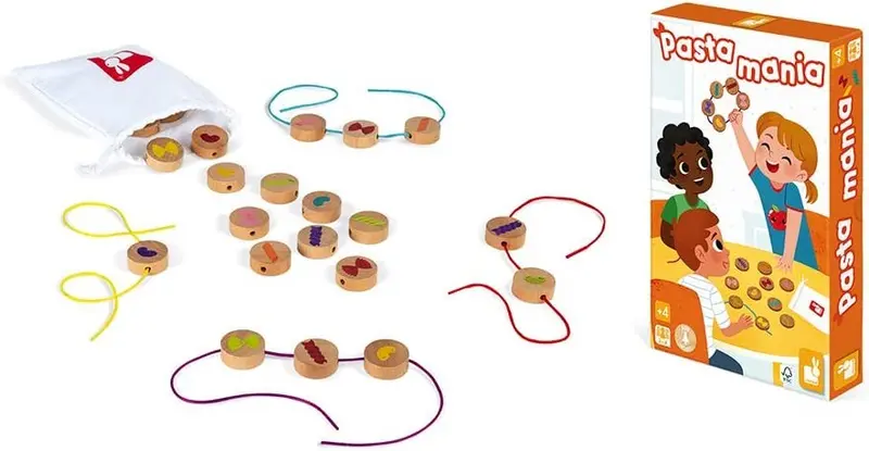 Juego de mesa de madera Pasta Mania - Janod J02638