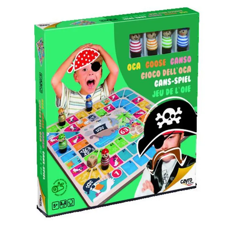 Juego de Mesa Infantil La Oca de Piratas - Cayro 844