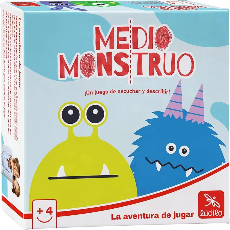 Juego de mesa Medio Monstruo - Ludilo 803286