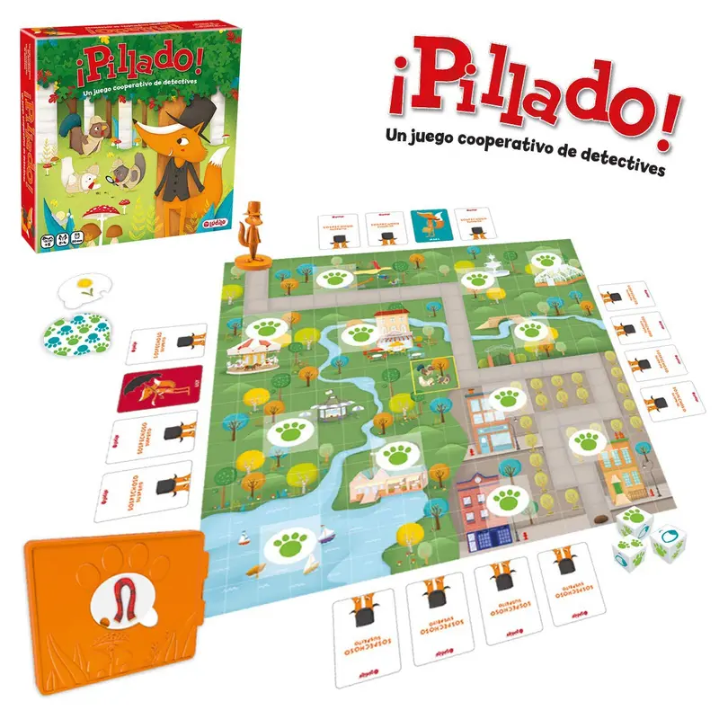 Juego de mesa pillado - ludilo