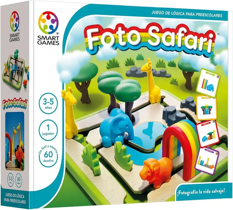 Juego de mesa Rompecabezas Foto Safari - SmartGames