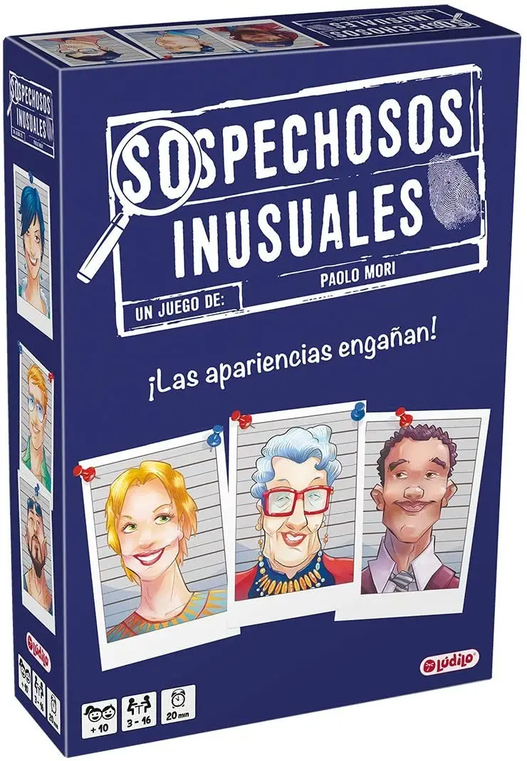 Juego de mesa sospechosos inusuales - Ludilo 80905
