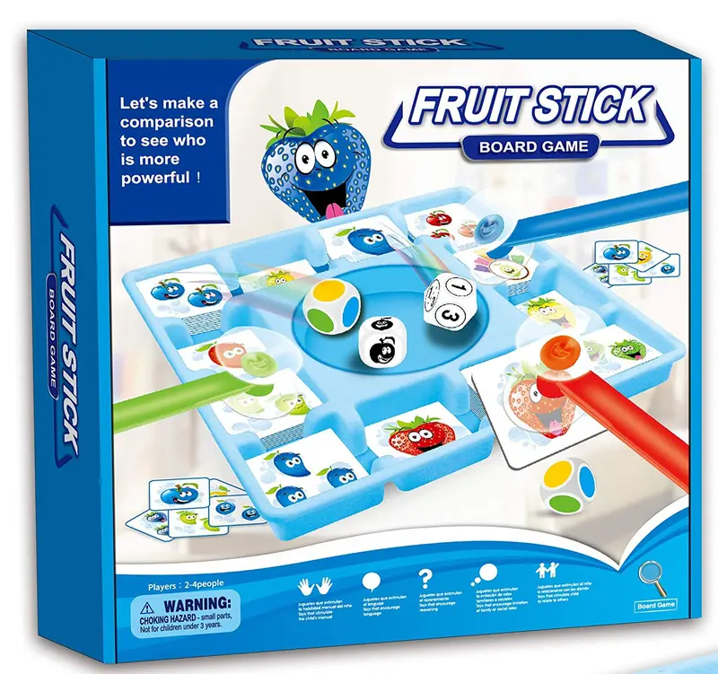 Juego de mesa y habilidad frutas