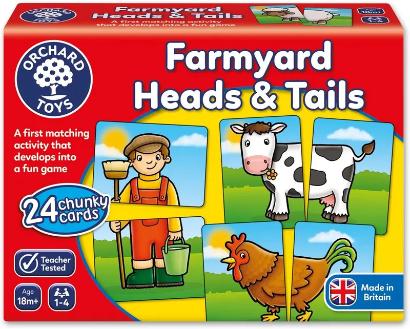 Juego de mitades Granja - Orchad Toys