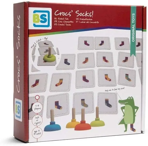 Juego de observación calcetines de cocodrílo - Buiten Speel - GA350