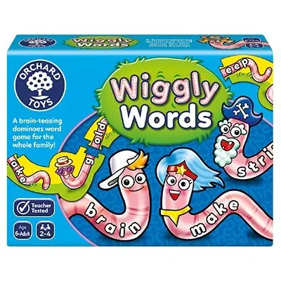 Juego de palabras wiggly words game - Orchard Toys Wiggly Words (XOT-105)