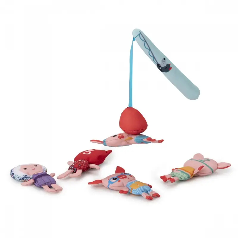 Juego de pesca magnética